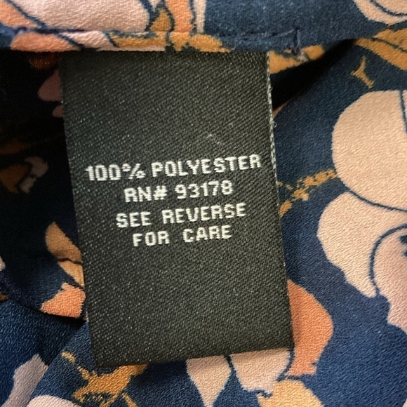 Premise Studio woman navy and coral Tunic plus size - Picture 6 of 6